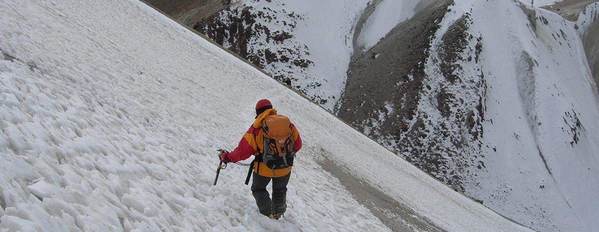 Climbing to the Chachani