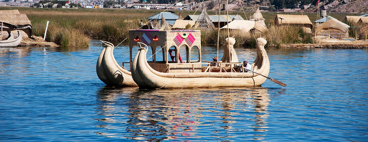 Floating islands of the Uros